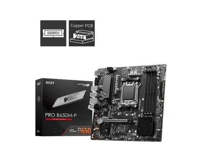 MSI Pro B650M-P Motherboard-Motherboards-MSI-computerspace