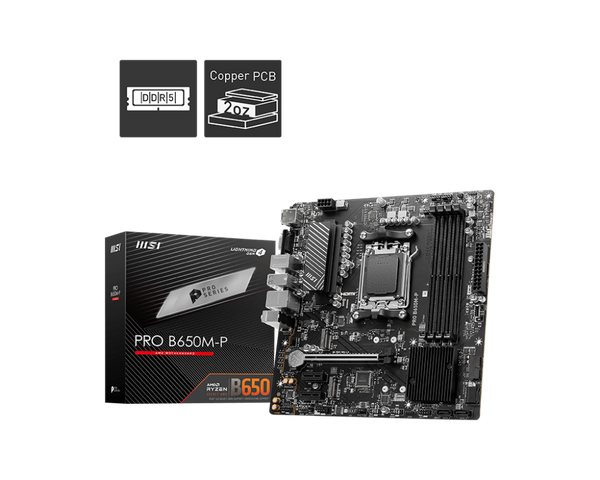 MSI Pro B650M-P Motherboard