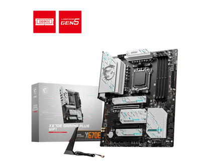 MSI Mainboard X670E GAMING PLUS WIFI-Motherboards-MSI-computerspace