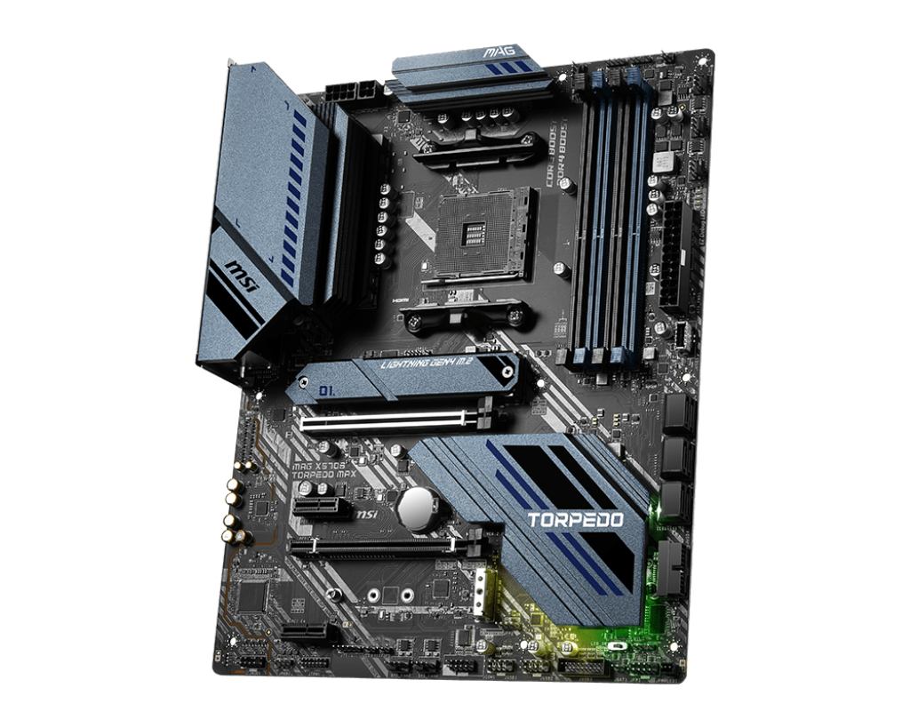 MSI X570 Torpedo Motherboard-Motherboard-MSI-computerspace