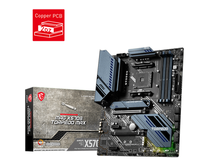 MSI X570 Torpedo Motherboard-Motherboard-MSI-computerspace