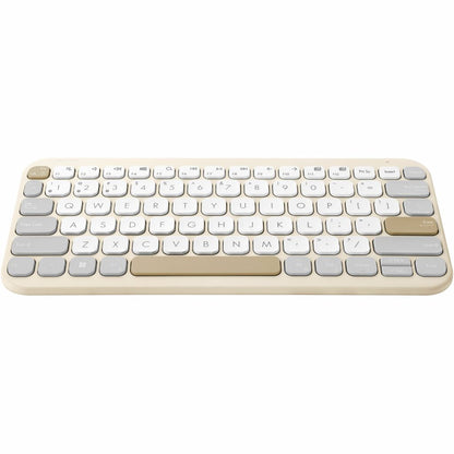 ASUS Marshmallow Kw100 Keyboard, Supports Up to 3 Devices, 1.6Mm Key Travel, Scissor Keys, Compact & Lightweight Keyboard, Bluetooth