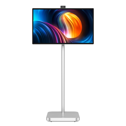 Dahua LM32-U400P monitor (32") 3840 x 2160 pixels UHD 60Hz LED White Standing Touch with Camera Microphone and Speaker Flexible wireless Mobility inbuilt battery