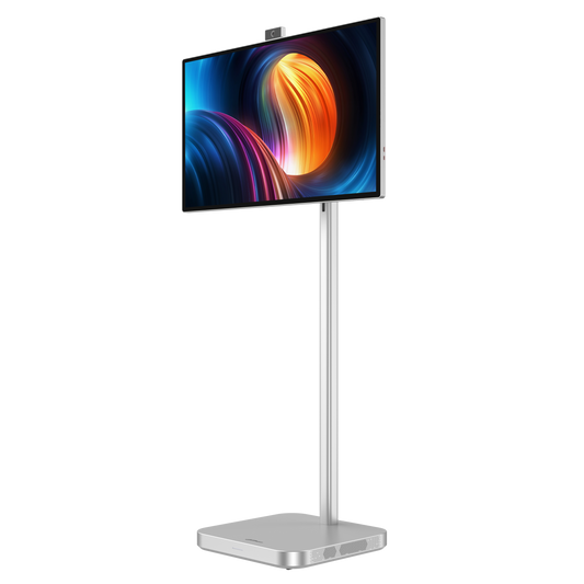 Dahua LM32-U400P monitor (32") 3840 x 2160 pixels UHD 60Hz LED White Standing Touch with Camera Microphone and Speaker Flexible wireless Mobility inbuilt battery