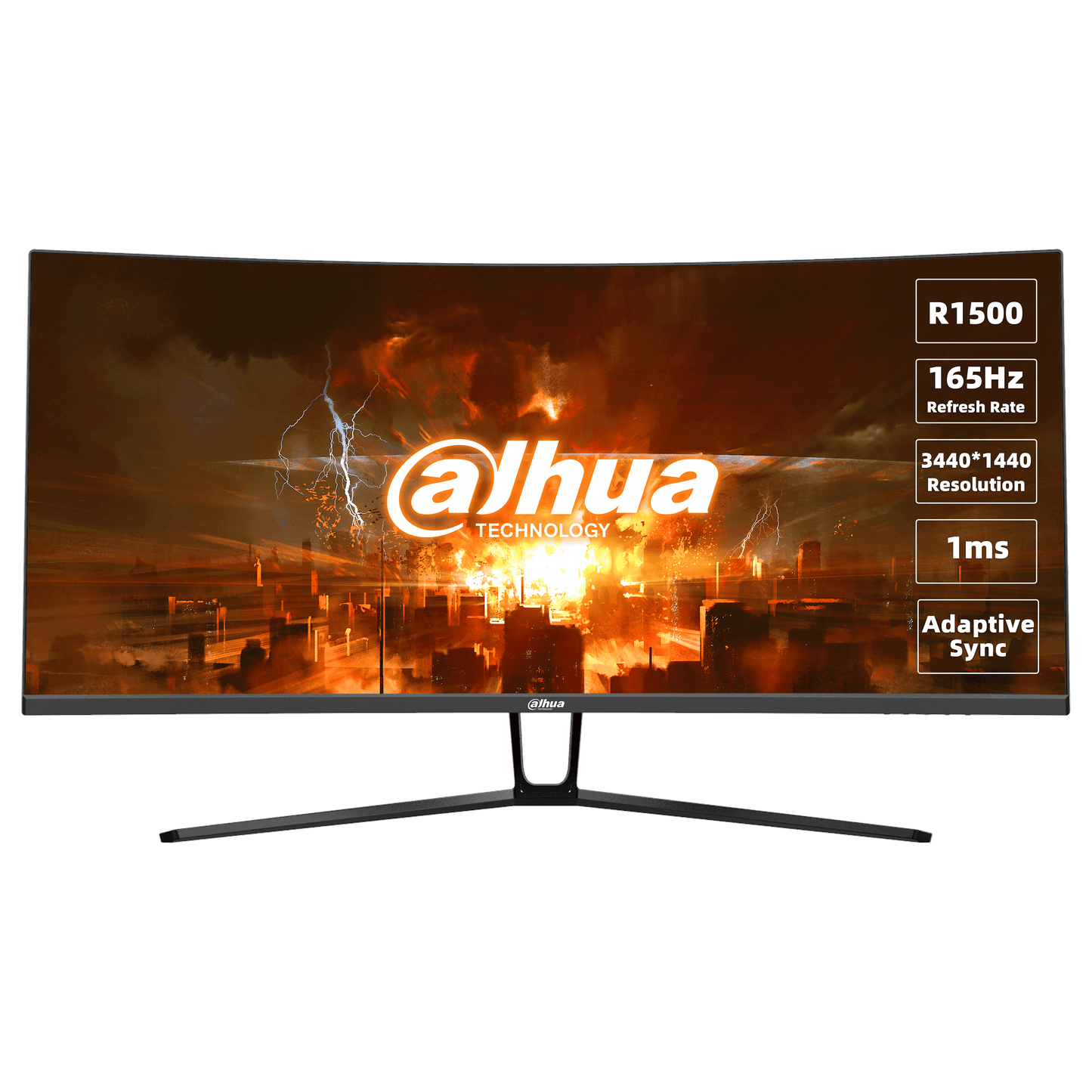 Dahua Technology LM34-E330C Gaming monitor (34") 3440 x 1440 pixels 165Hz WQHD LED Black