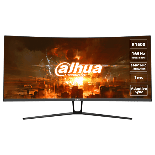 Dahua Technology LM34-E330C Gaming monitor (34") 3440 x 1440 pixels 165Hz WQHD LED Black