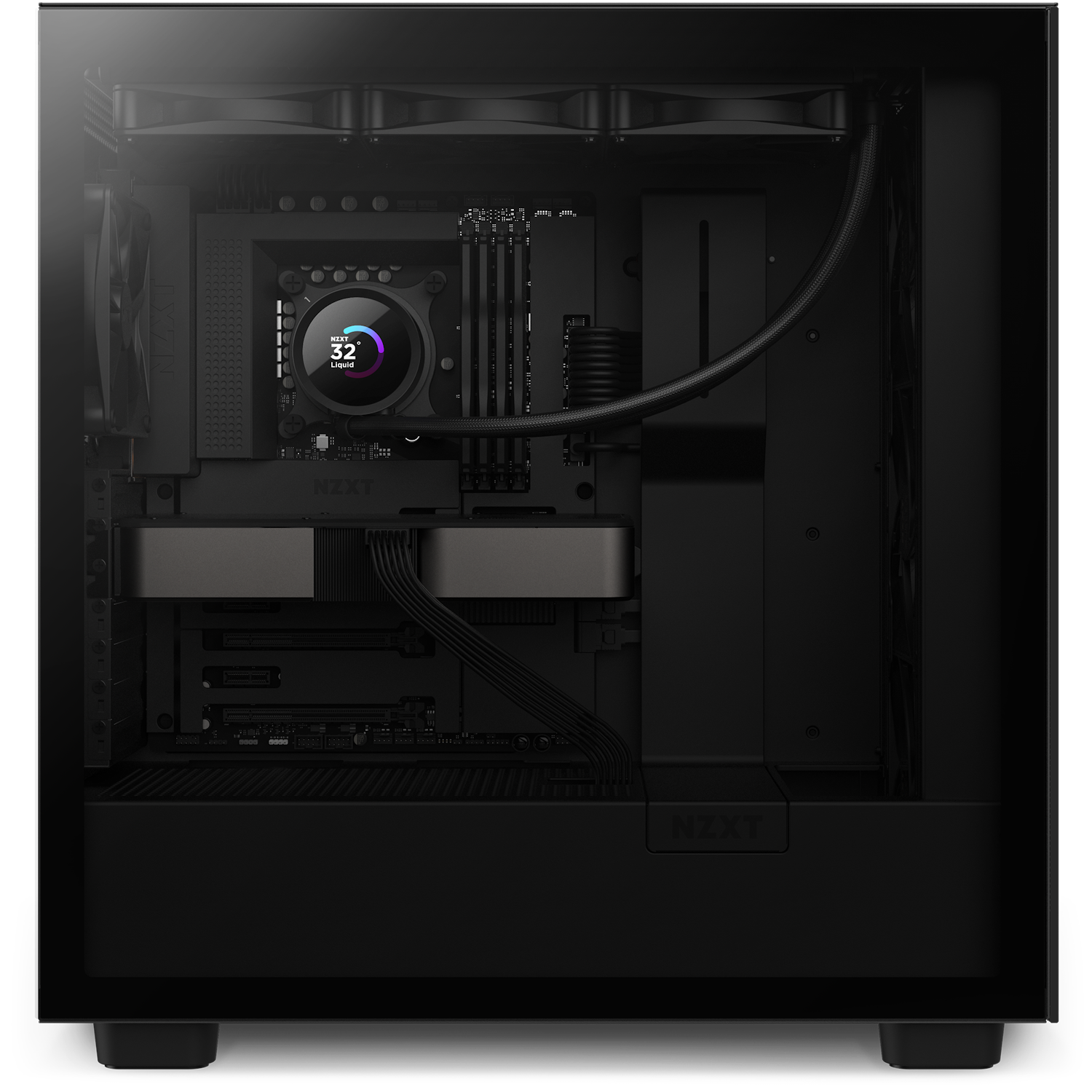 NZXT Kraken 360 360mm AIO Liquid Cooler with LCD Display-AIO Liquid Coolers-NZXT-computerspace