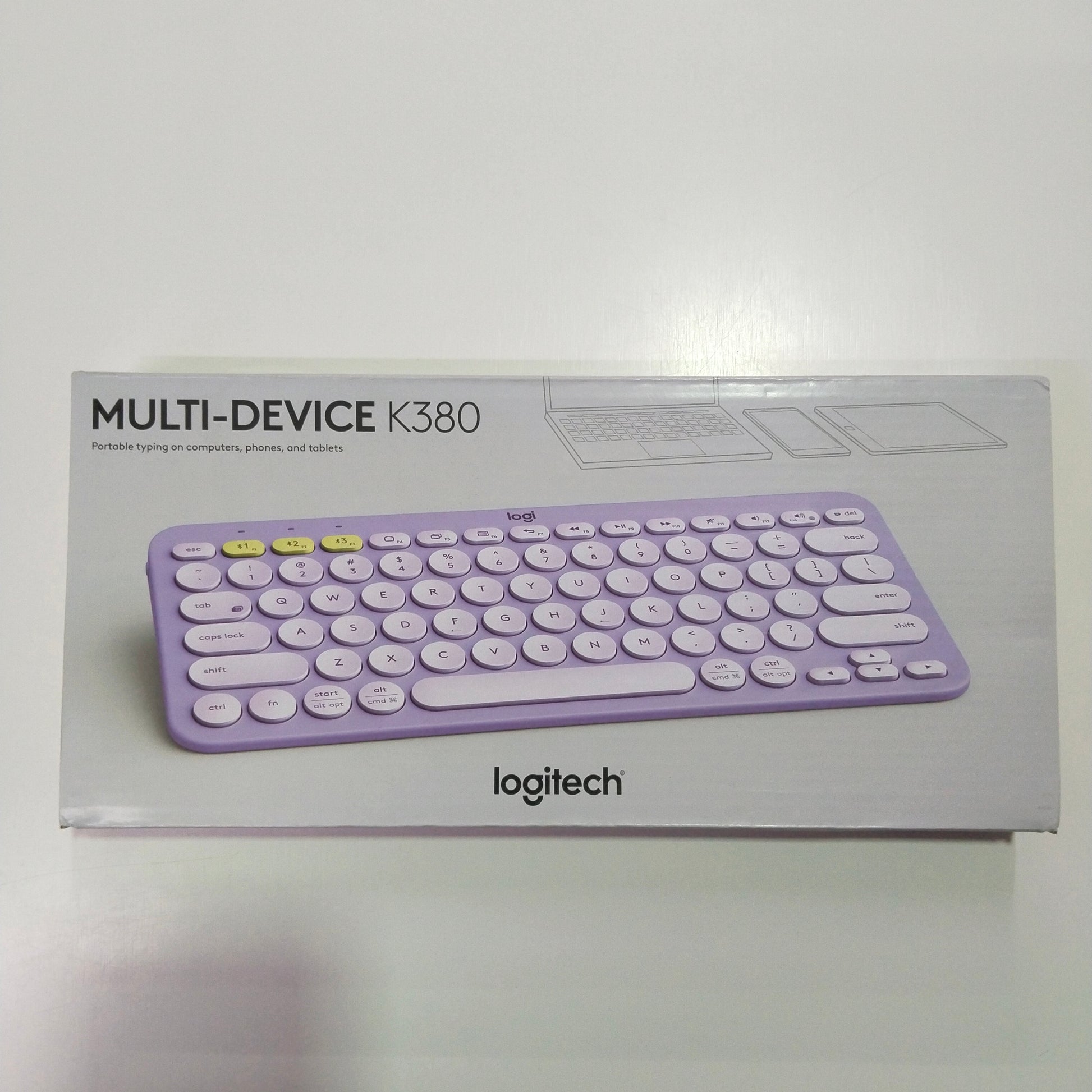 Logitech K380 Multi-Device Bluetooth Keyboard-KEYBOARD-Logitech-computerspace