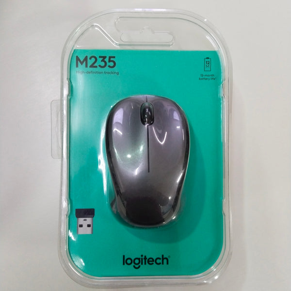 Logitech M235 wireless mouse, 1000dpi optical tracking,