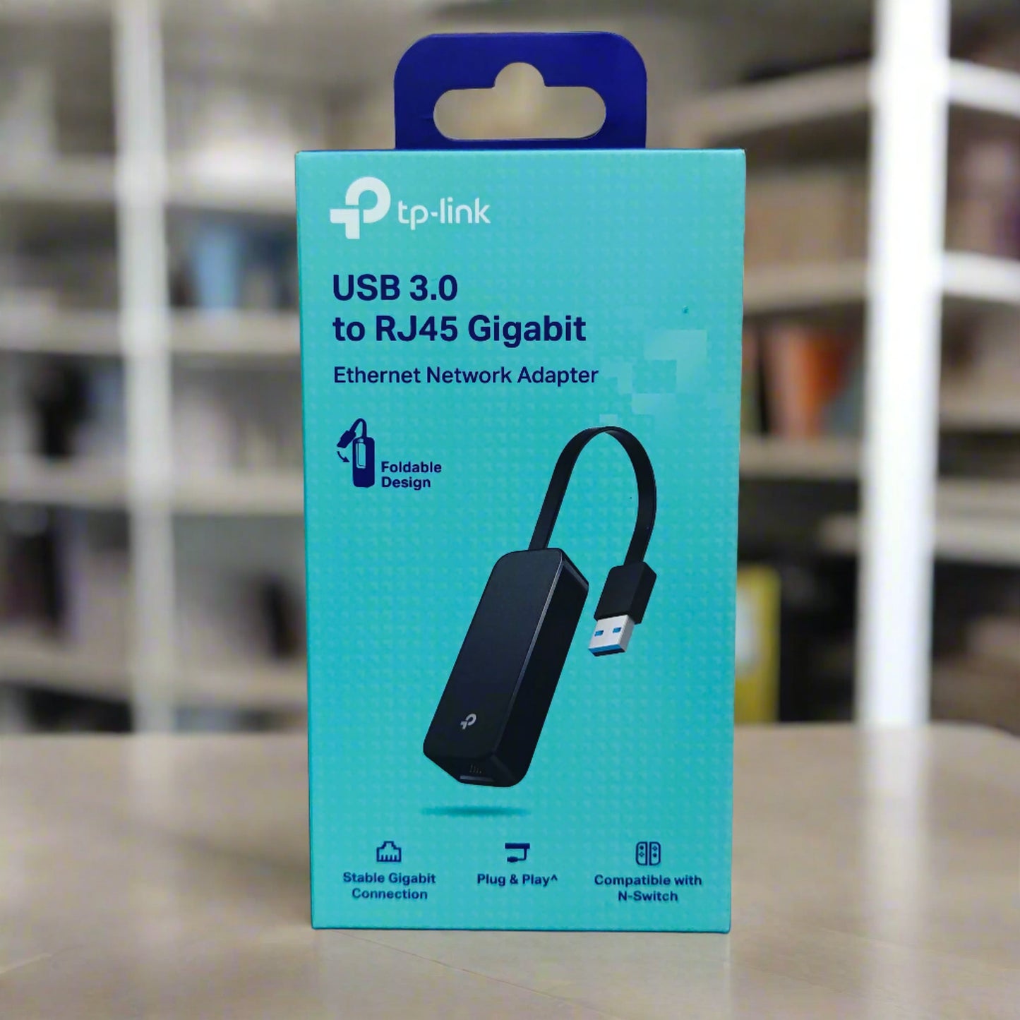 Tp-link USB 3.0 to RJ45 Gigabit Ethernet network adapter foldable design-Network Adapter-Computerspace-computerspace