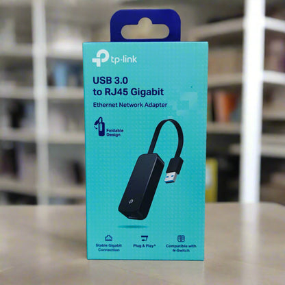 Tp-link USB 3.0 to RJ45 Gigabit Ethernet network adapter foldable design-Network Adapter-Computerspace-computerspace