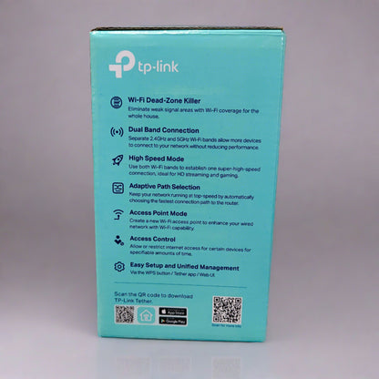 Tp-Link Mesh Wi-Fi extender Ac1200 dual band 867mbps 5ghz 300mbps 2.4ghz-Router-Computerspace-computerspace