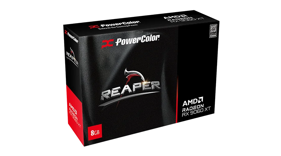 PowerColor Radeon RX 9060 XT 8GB GDDR6 Graphics Card (RX9060XT 8G-A)