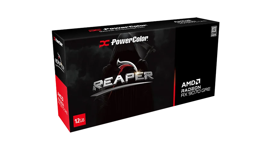 PowerColor Radeon RX 9070 GRE 12GB GDDR6 Graphics Card (RX9070GRE 12G-A)
