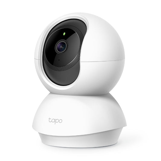 Tapo TP-Link C210 360° 3MP Full HD 2304 X 1296P Video Pan/Tilt Smart Wi-Fi Security Camera | Alexa Enabled | 2-Way Audio| Night Vision| Motion Detection | Indoor CCTV White