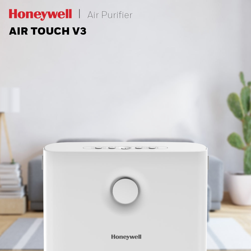 Honeywell Air Touch V3 Air Purifier, H13 HEPA Filter, Covers Upto 465 Sq.Ft / 43 Sq.Mtr