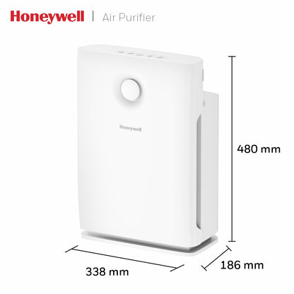 Honeywell Air Touch V3 Air Purifier, H13 HEPA Filter, Covers Upto 465 Sq.Ft / 43 Sq.Mtr