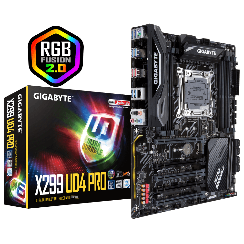 Gigabyte X299 UD4 Pro for Intel X299 Chipset Motherboard