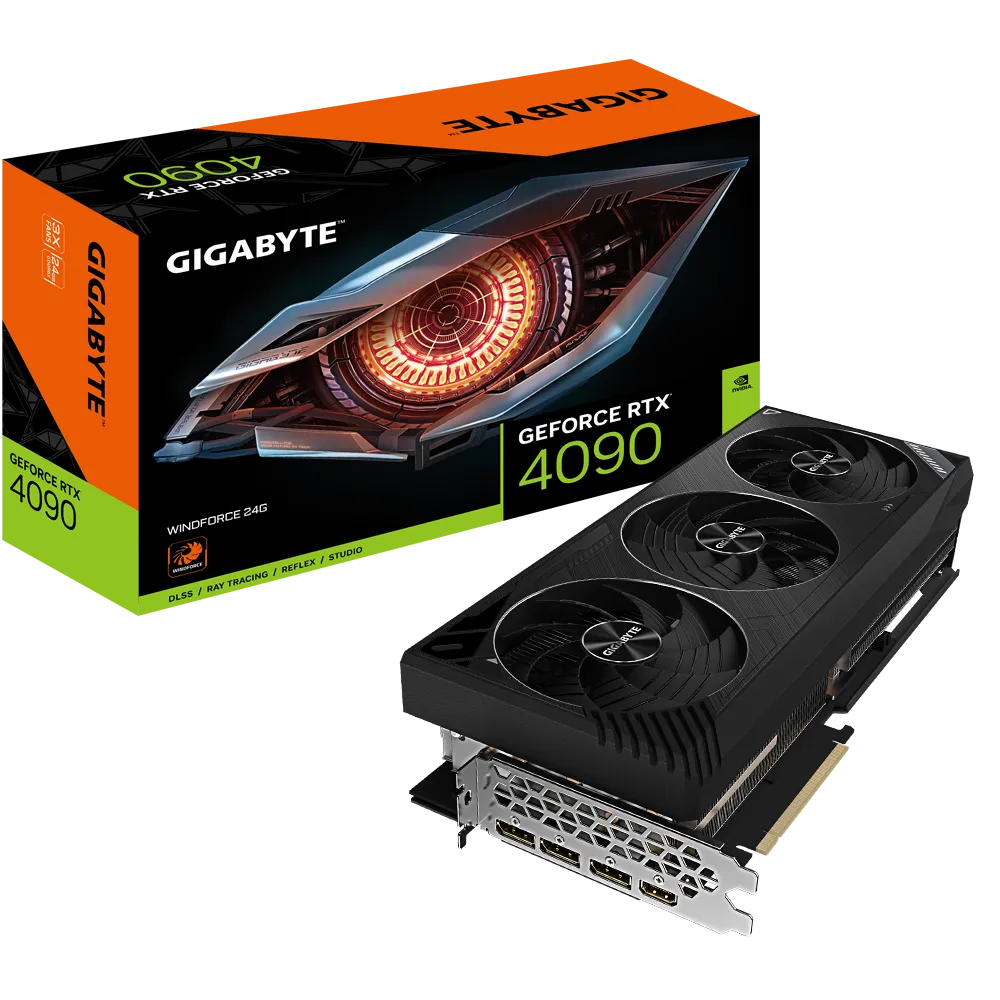 Gigabyte GeForce RTX 4090 WINDFORCE 24G Graphics Card
