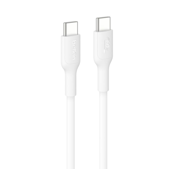 Belkin USB-C to USB-C 60W PCR Cable 2M White
