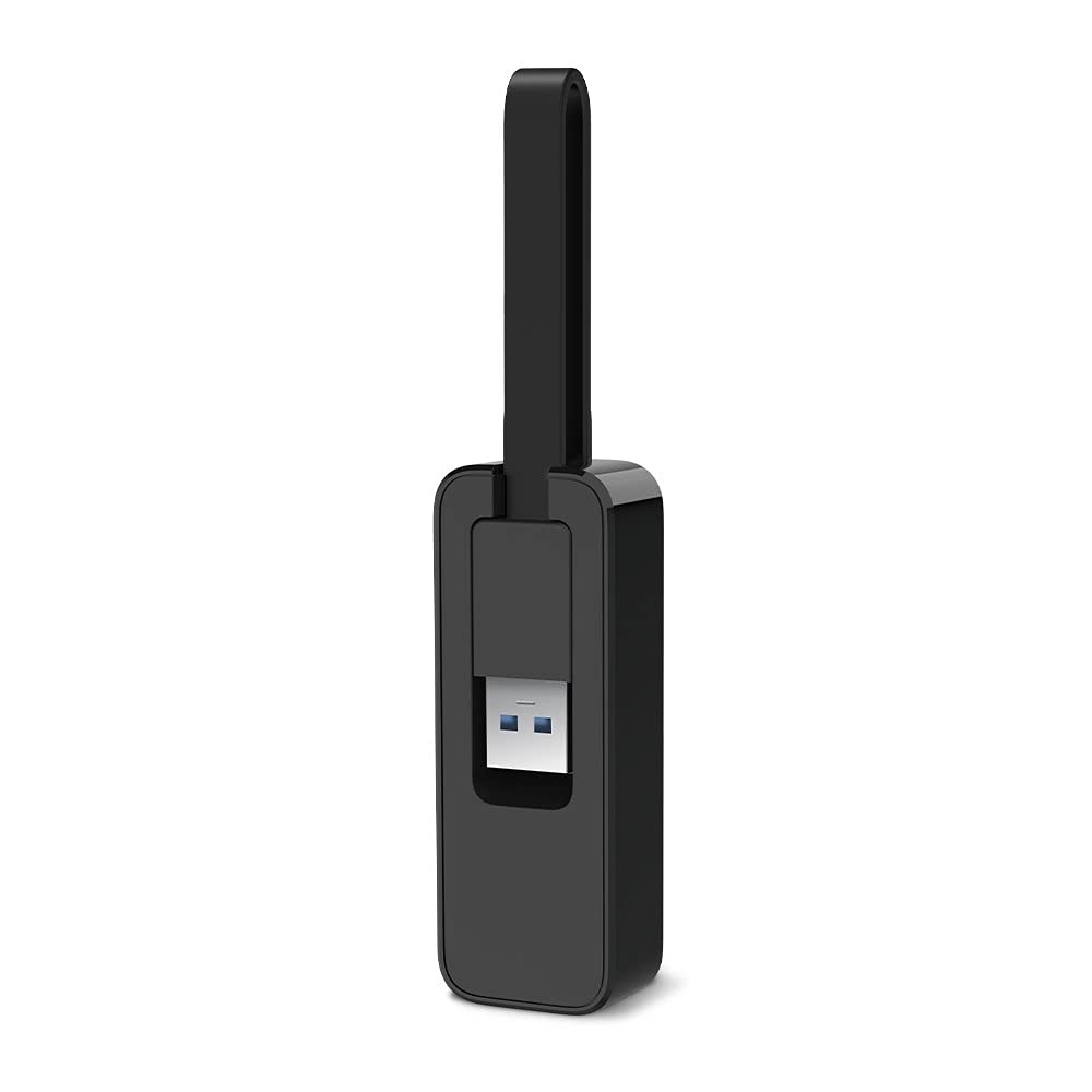 TP-Link USB to Ethernet Adapter (UE306), Foldable USB 3.0 to Gigabit Ethernet LAN Network Adapter, Supports Nintendo Switch, Windows 11/10/8.1/8/7 Mac OS and Linux OS, Plug and Play