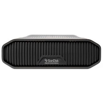 SanDisk Professional 12TB G-DRIVE USB-C Desktop Hard Drive - front view