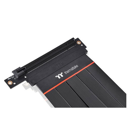 TT Premium PCI-E 4.0 Extender 300mm with 90 degree adapter-Riser Cable-Thermaltake-computerspace