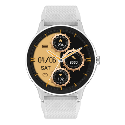 Noise NoiseFit Curve 1.38" Display, BT Calling, 550 nits Brightness, 100+ Watchfaces, Metallic Finish