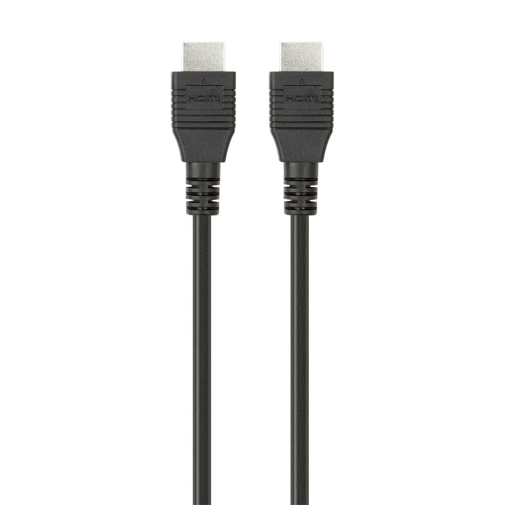 Belkin 5 Meter (16.5 Feet) High-Speed Nickel-Plated HDMI Cable, Supports 3D, 4K, 1080p, Audio Return and Ethernet for TV - Black