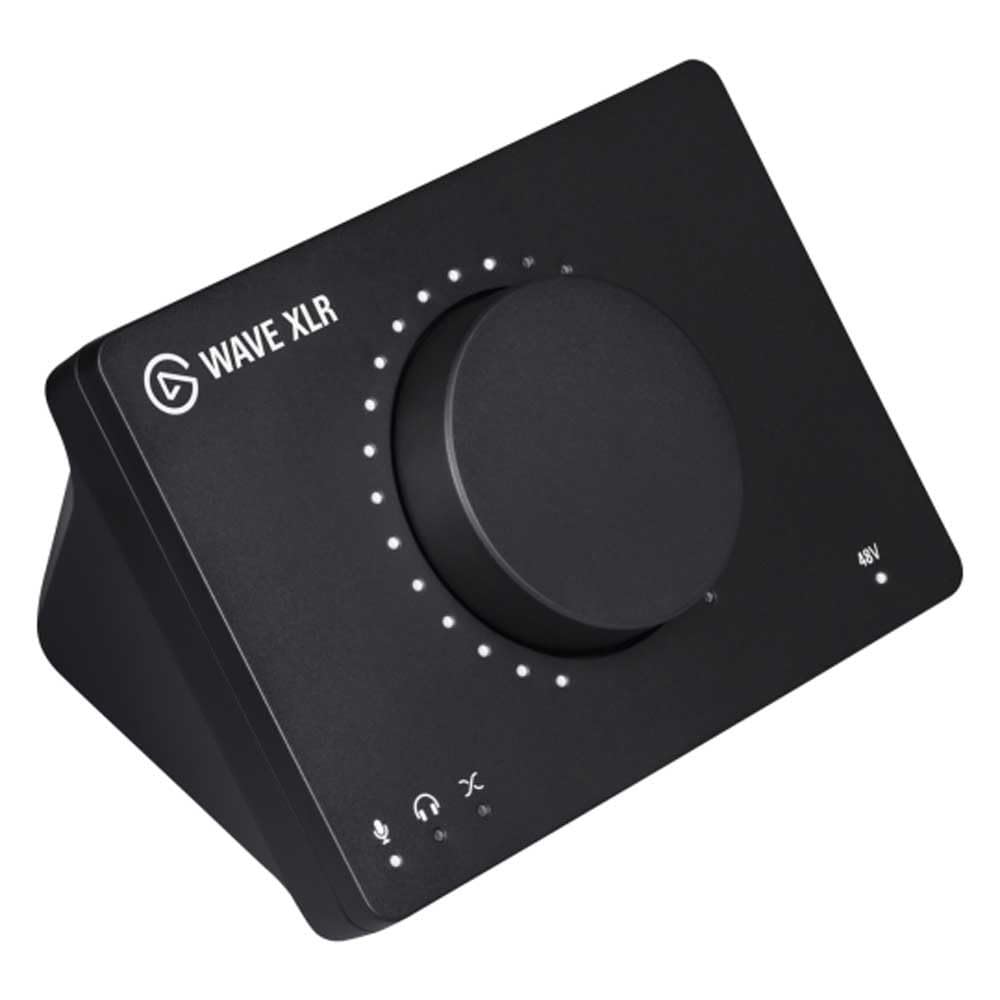 Elgato Wave XLR – Audio Mixer and 75 dB Preamp for XLR Mic