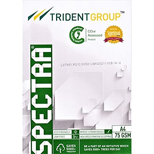 Spectra 75 GSM A4 Sheets (White) - 500 Sheets