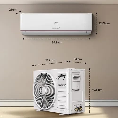 Godrej 1.5 Ton 3 Star Smart IoT Split Inverter AC – WiFi, Voice & App Enabled (18Z3TG IOT4, 2026 Model)
