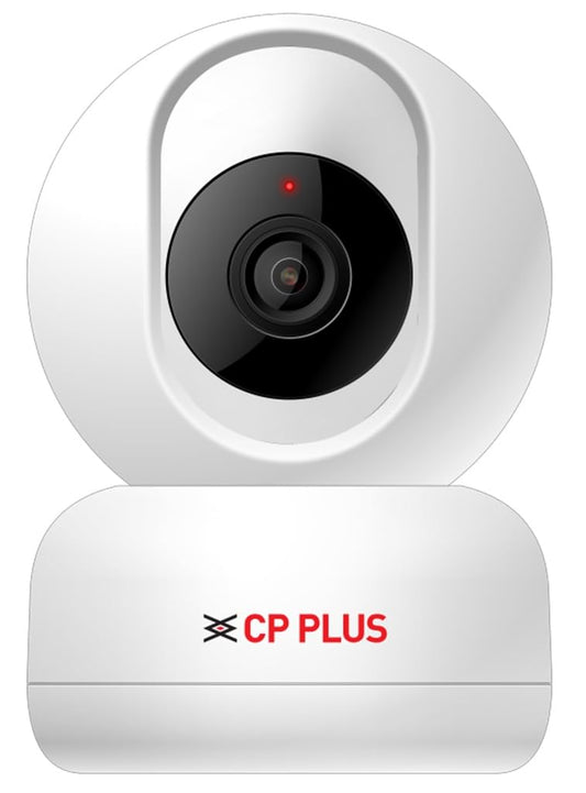 CP PLUS 2MP Full HD Smart Wi-fi CCTV Home Security Camera | 360° with Pan Tilt | 2Way Talk | Motion Detect | Night Vision | Supports SD Card (Upto 128 GB), Alexa & Ok Google | CP-E21A