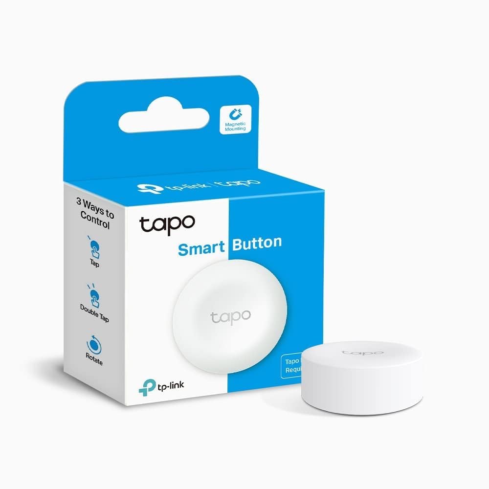 TP-Link Tapo S200B Smart Button, Works with Tapo Devices | Smart Home Control | Flexible Placement |