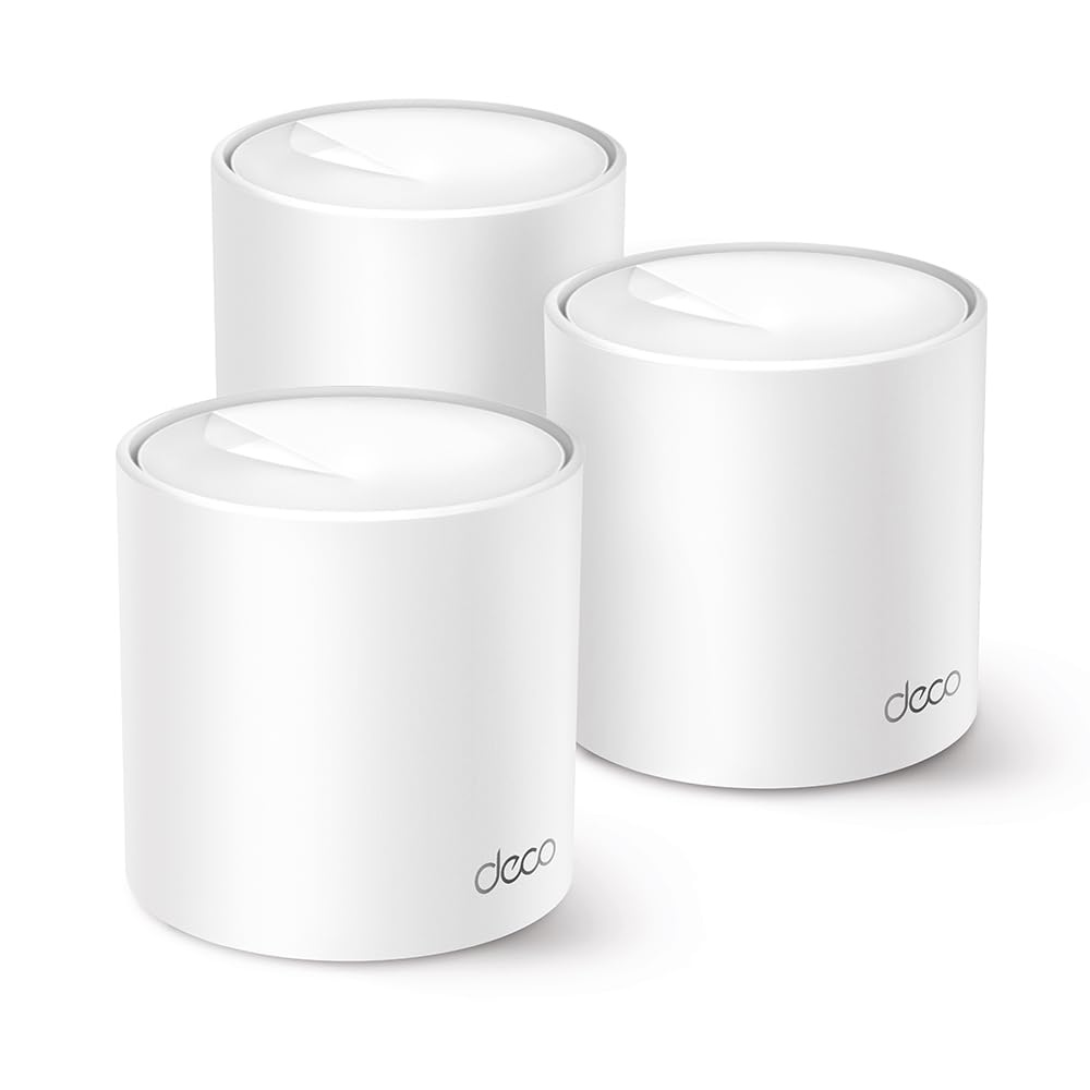 TP-Link Deco X50-PoE (3-Pack) | AX3000 WiFi 6 Mesh System with PoE Support