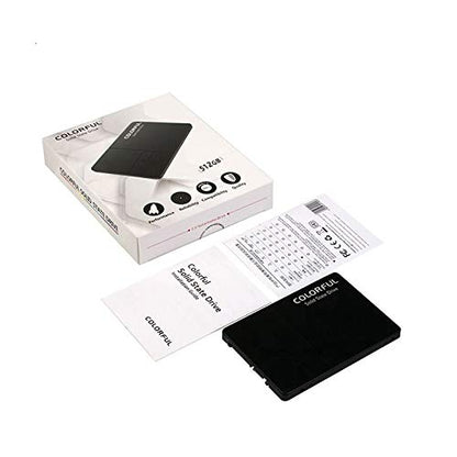 Colorful SL500 SATA SSD 2.5 inch 512 GB Internal Solid State Drive, 480 Read / 400 Write Speed For Laptop & Desktop