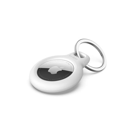 Belkin AirTag Case Secure Holder for Apple Air Tag Protective Cover with Advance Scratch Resistance-Key Ring-Belkin-White-Key Chain-computerspace