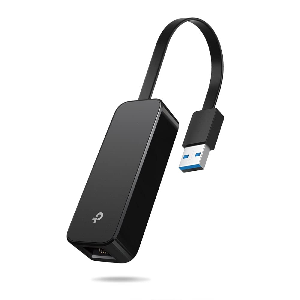 TP-Link USB to Ethernet Adapter (UE306), Foldable USB 3.0 to Gigabit Ethernet LAN Network Adapter, Supports Nintendo Switch, Windows 11/10/8.1/8/7 Mac OS and Linux OS, Plug and Play
