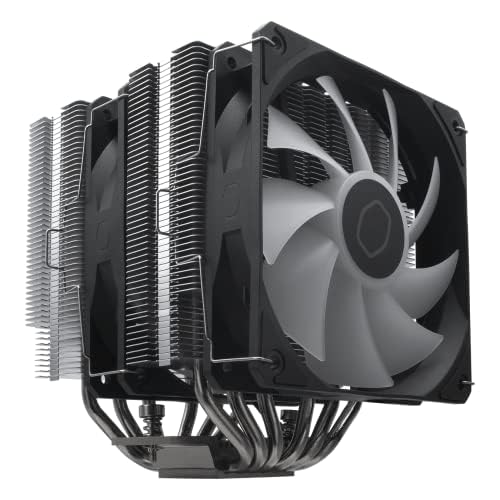 Cooler Master Hyper 620S Air CPU Cooler (Dual Fan, 120mm, LGA1851/AM5 Compatible)