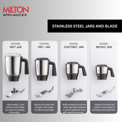 Ascent Mixer Grinder (Milton)