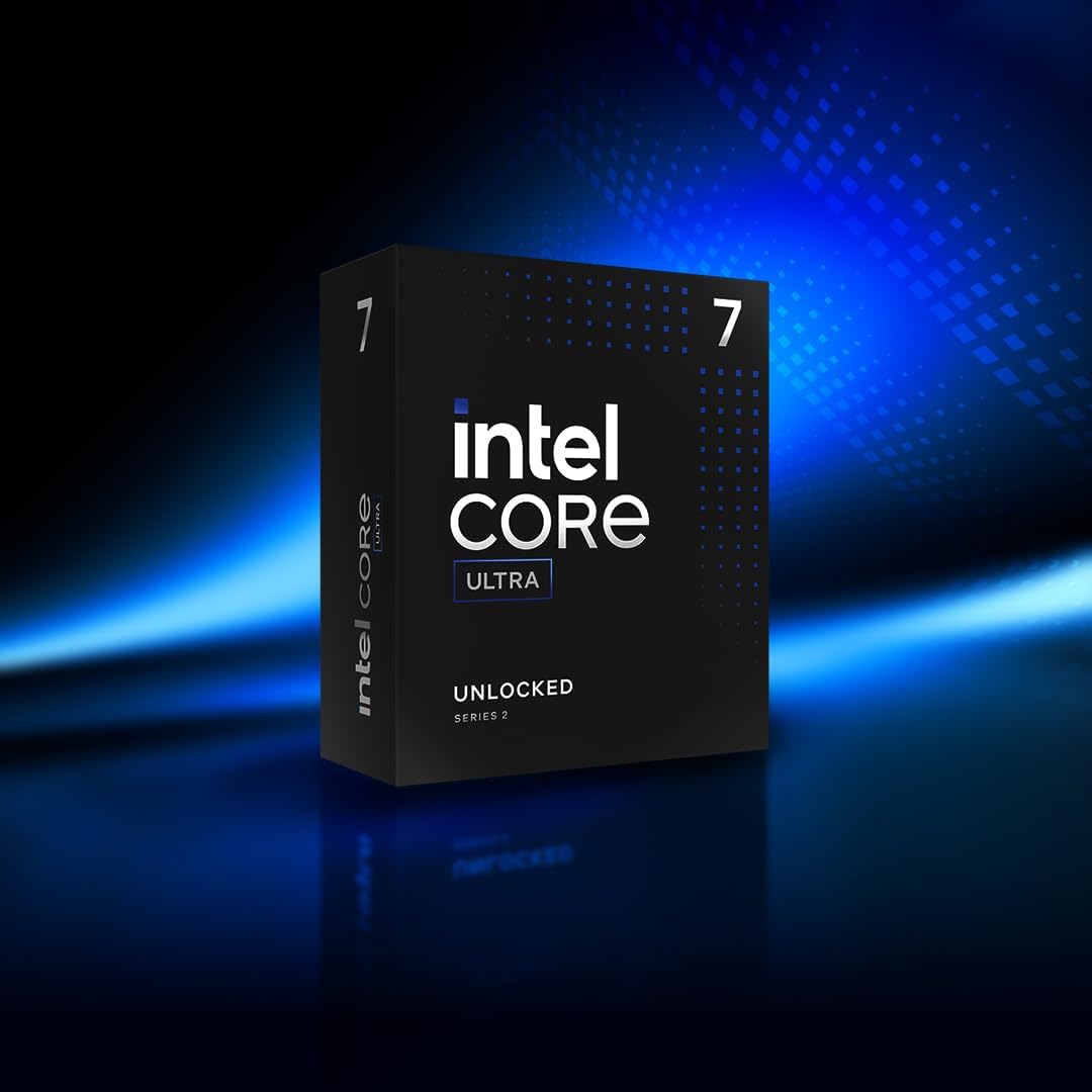 Intel Core Ultra 7 265KF 20 Cores 20 Threads 3.9GHz LGA1851 Socket 30MB Cache Desktop Processor