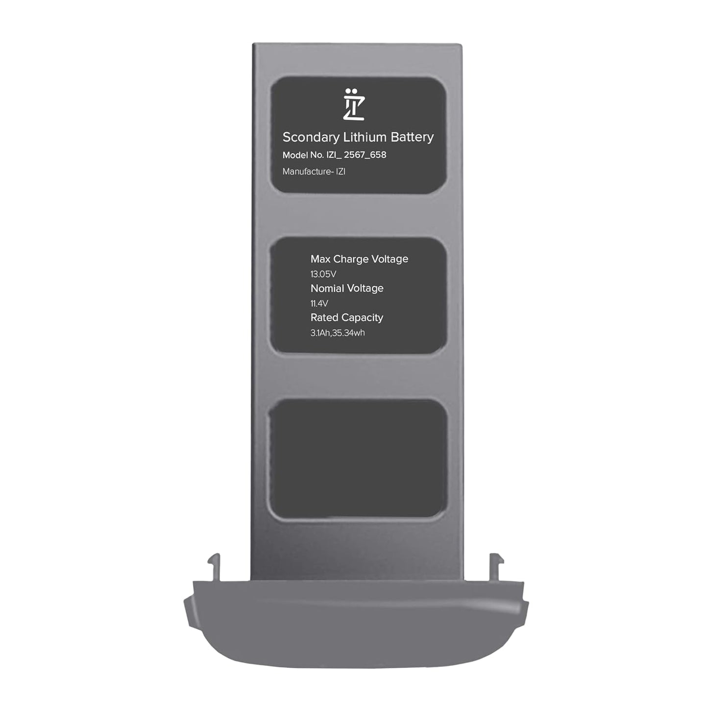 IZI Fly Original Smart Battery with Intelligent Battery Management System, Battery Status, Maximum Flight time of 35 Minutes Compatible for IZI Fly Drone