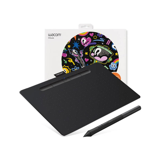 Wacom Intuos Medium CTL-6100/K1-CX Graphics Tablet (Black)