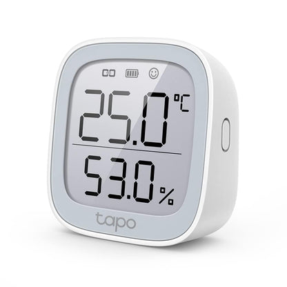 Tapo T315 Smart Hygrometer Thermometer — Digital Temperature & Humidity Sensor with Real-Time Monitoring, Free Data History & Visual Graphs | Works with Tapo Hub