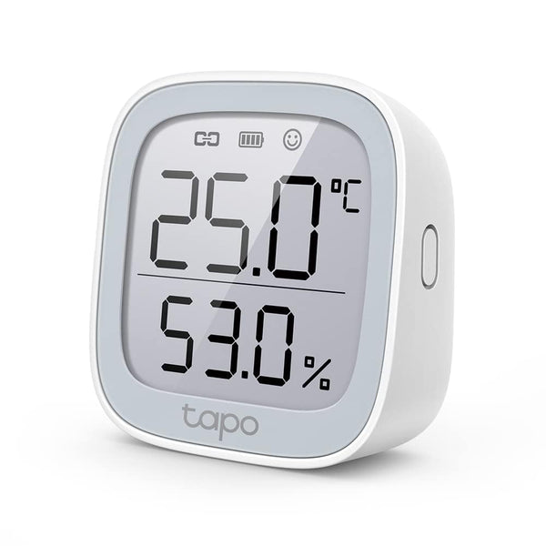 Tapo T315 Smart Hygrometer Thermometer — Digital Temperature & Humidity Sensor with Real-Time Monitoring, Free Data History & Visual Graphs | Works with Tapo Hub