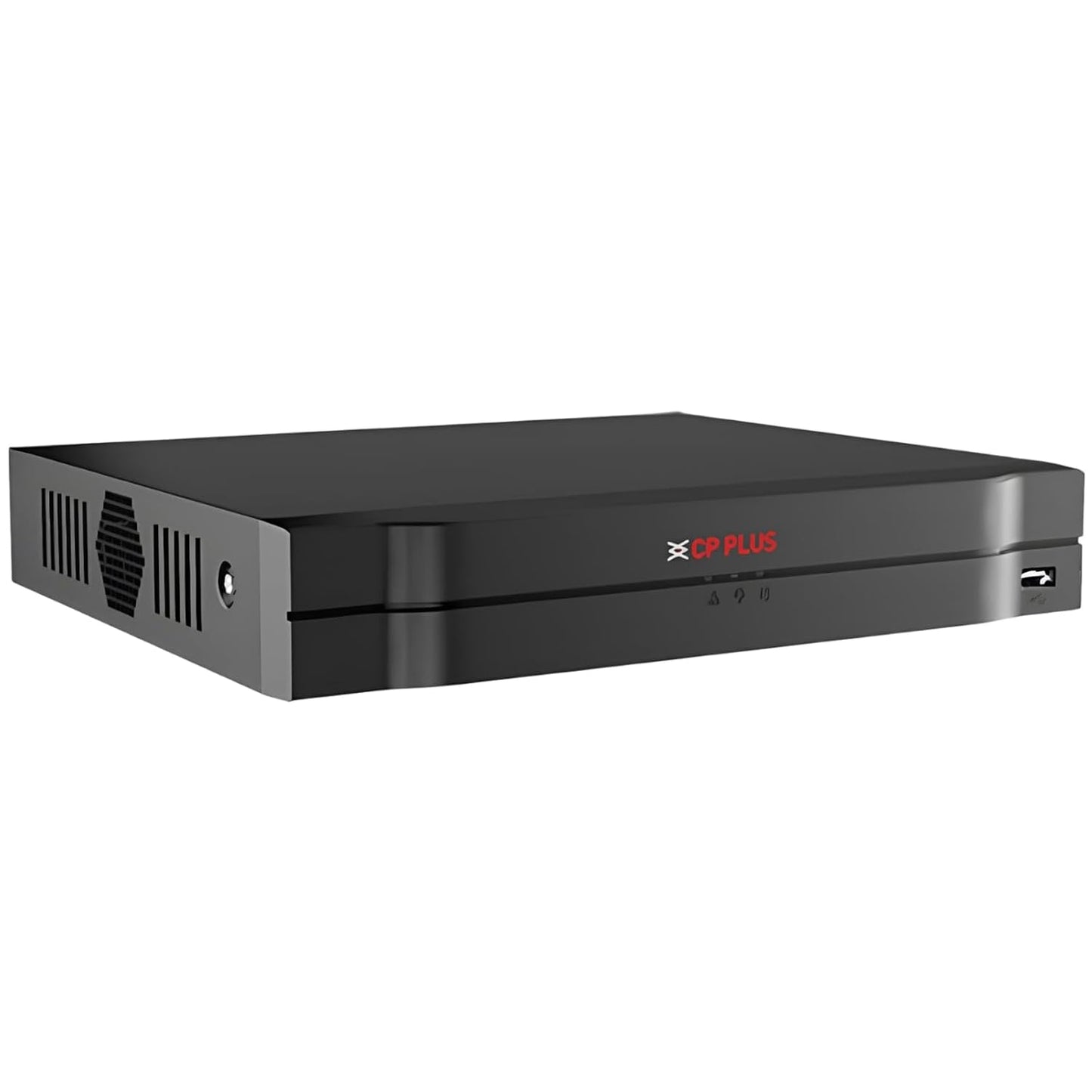CP Plus 4Ch. Network Video Recorder, Max 80Mbps Network Bandwidth, Instastream/H.265/Smart H.264+, Up to 8MP Resolution, Support 1 SATA HDDs up to 8TB, 2 USB Ports(USB2.0) [CP-UNR-104F1]