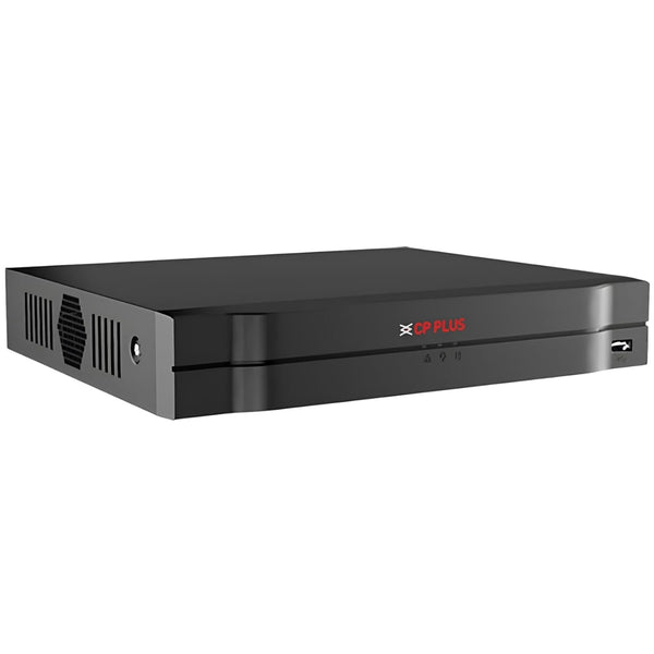 CP Plus 4Ch. Network Video Recorder, Max 80Mbps Network Bandwidth, Instastream/H.265/Smart H.264+, Up to 8MP Resolution, Support 1 SATA HDDs up to 8TB, 2 USB Ports(USB2.0) [CP-UNR-104F1]