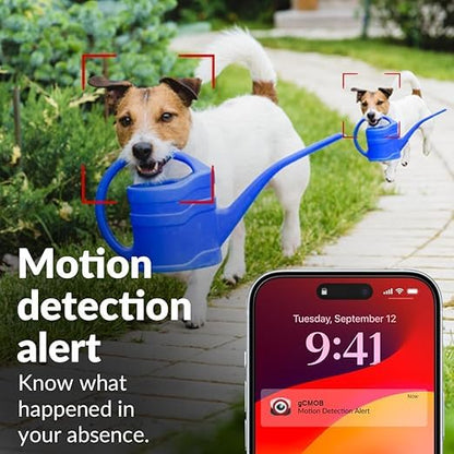 CP PLUS 4MP WI-FI Full Color Outdoor Smart Security Camera | CTC Technology|360˚with Pan & Tilt |Two Way Talk| Human Detection | Night Vision | Supports SD Card (Up to 128 GB) |Alexa & Google- CP-Z43Q