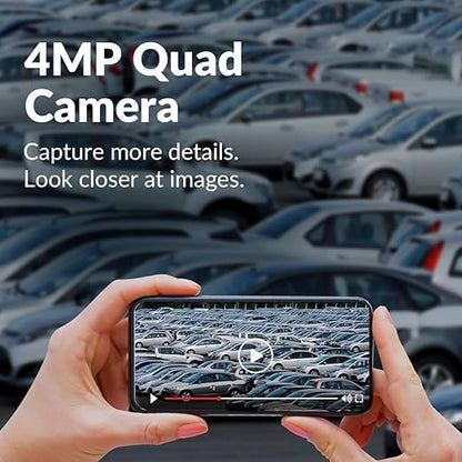 CP PLUS 4MP WI-FI Full Color Outdoor Smart Security Camera | CTC Technology|360˚with Pan & Tilt |Two Way Talk| Human Detection | Night Vision | Supports SD Card (Up to 128 GB) |Alexa & Google- CP-Z43Q