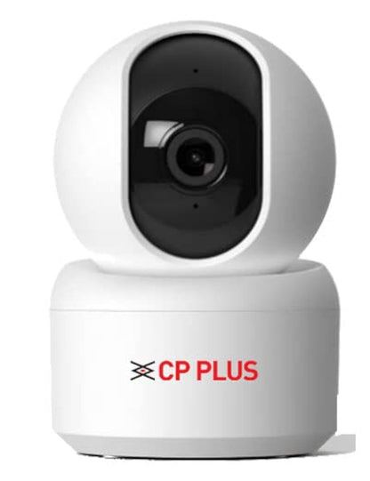 CP PLUS 2MP FULL HD Smart Wi-Fi CCTV Camera for Home | 360° Pan & Tilt | CTC Cyber Secure Tech | Supports LAN | View & Talk | Smart Detection Suite | Night Vision | Cloud Storage | OK Google | CP-E21Q